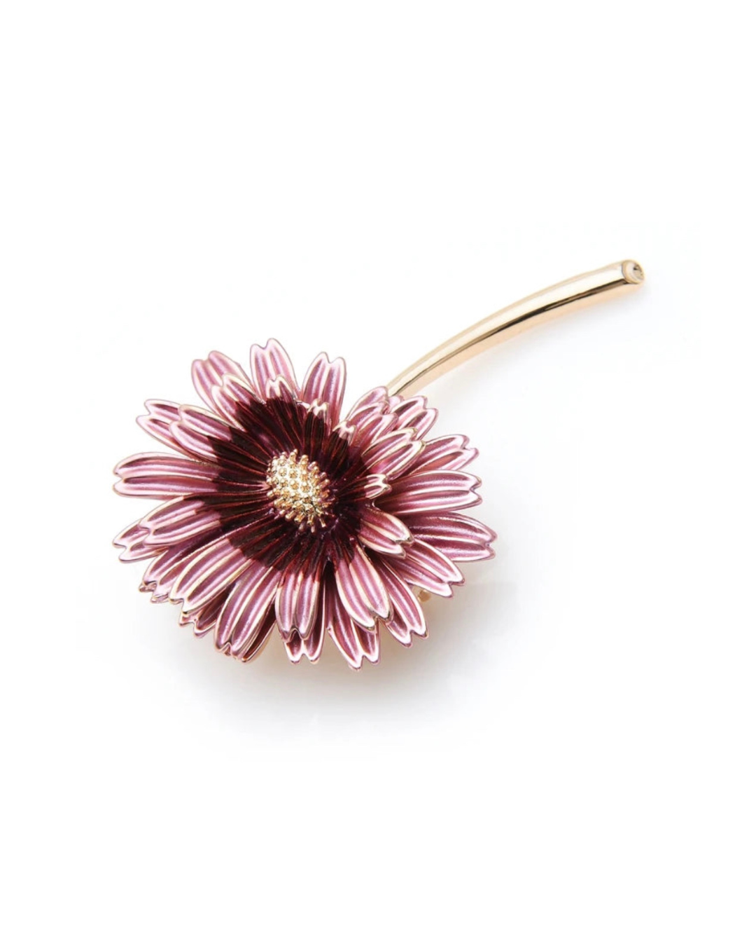 Pink Daisy Brooch