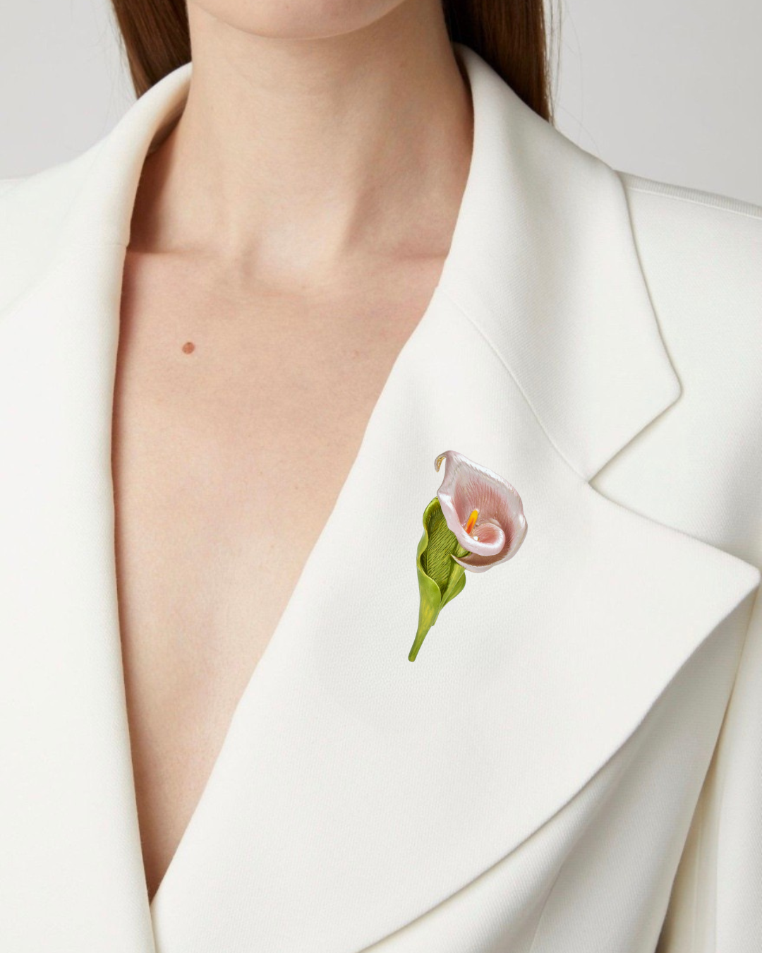 Lily Flower Brooch