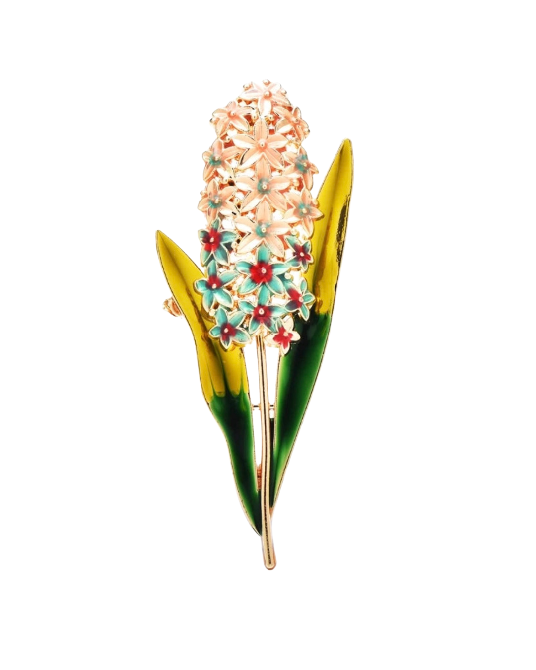 Lavender Flower Brooch