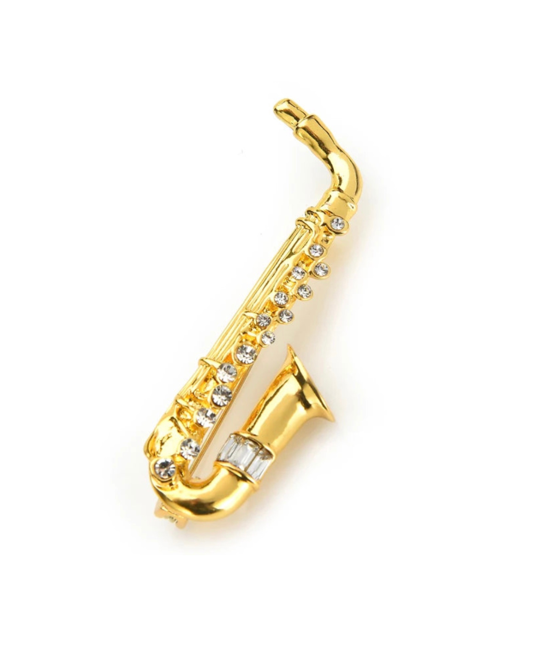 Saxophone Brooch