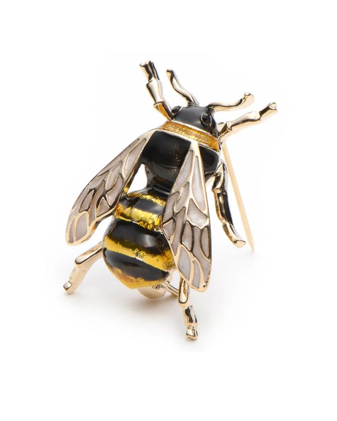 Enamel Bumblebee Brooch
