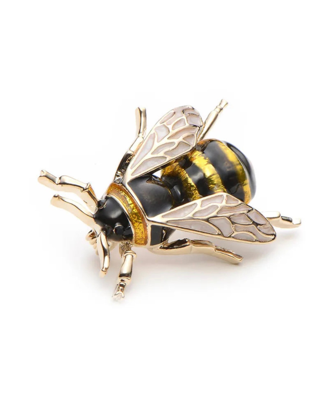 Enamel Bumblebee Brooch
