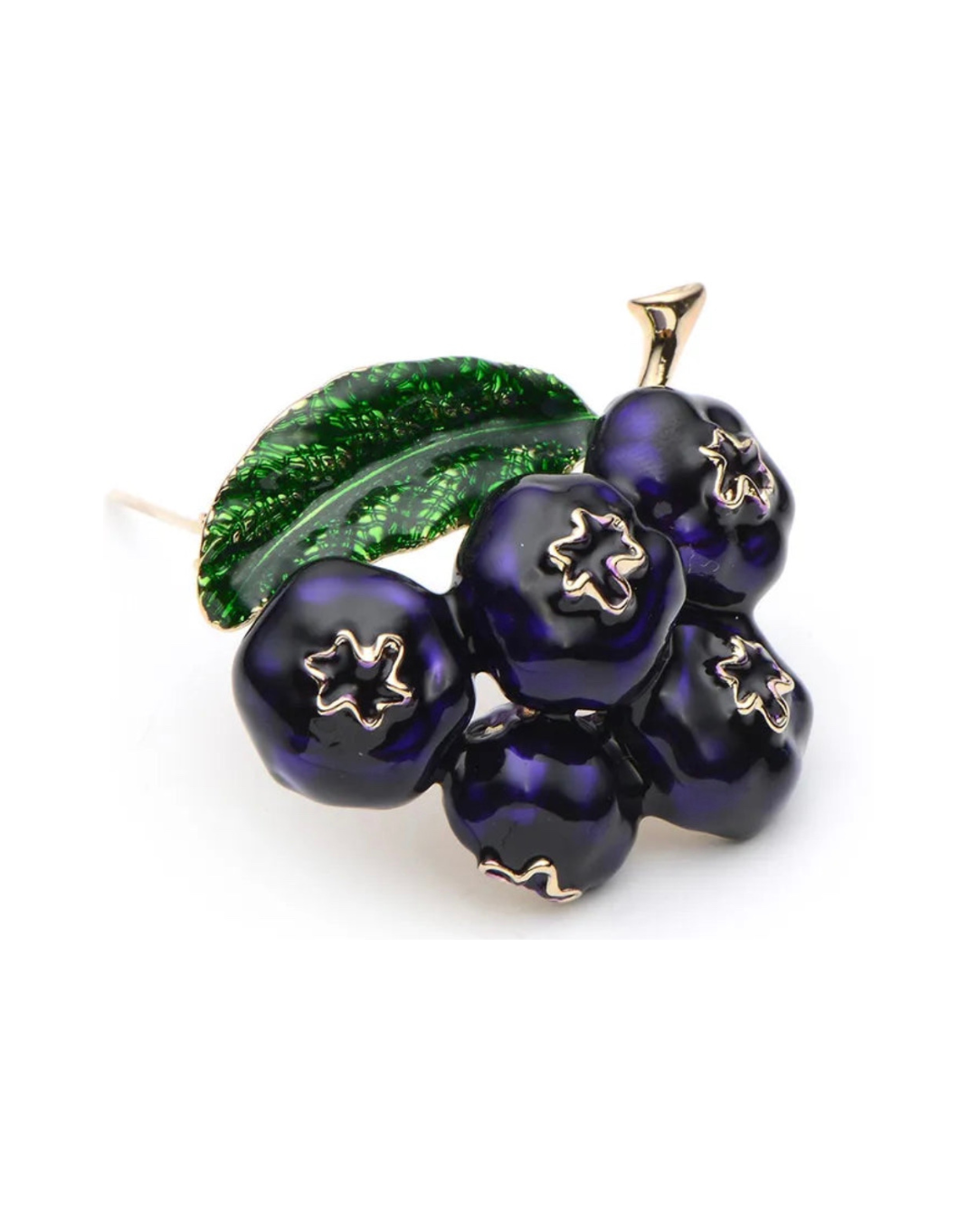 Blueberry Brooch