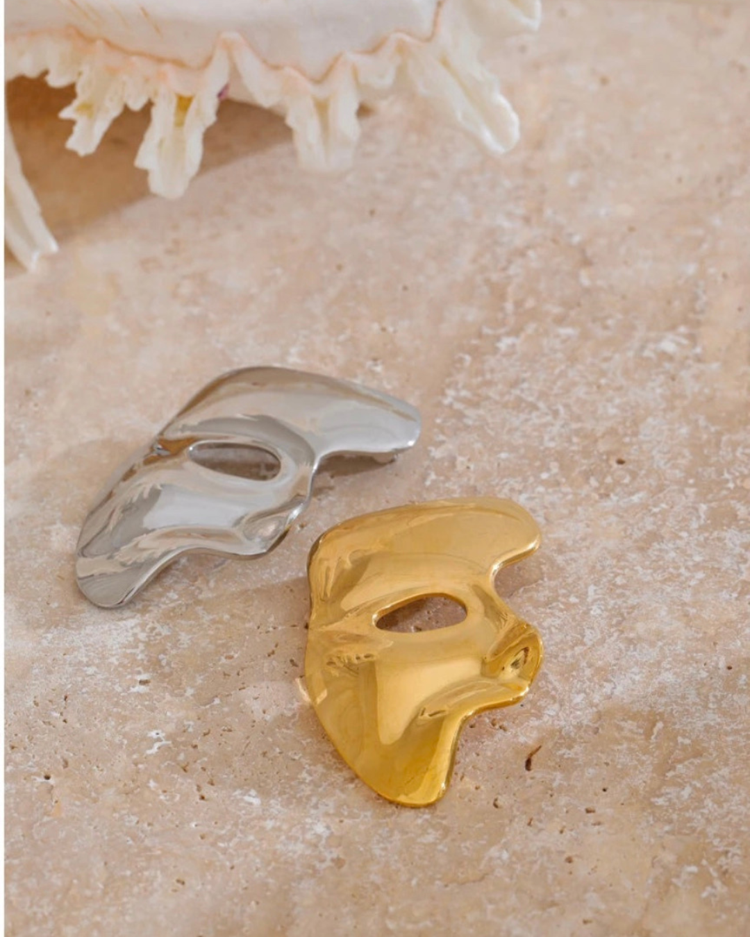 Face Brooch