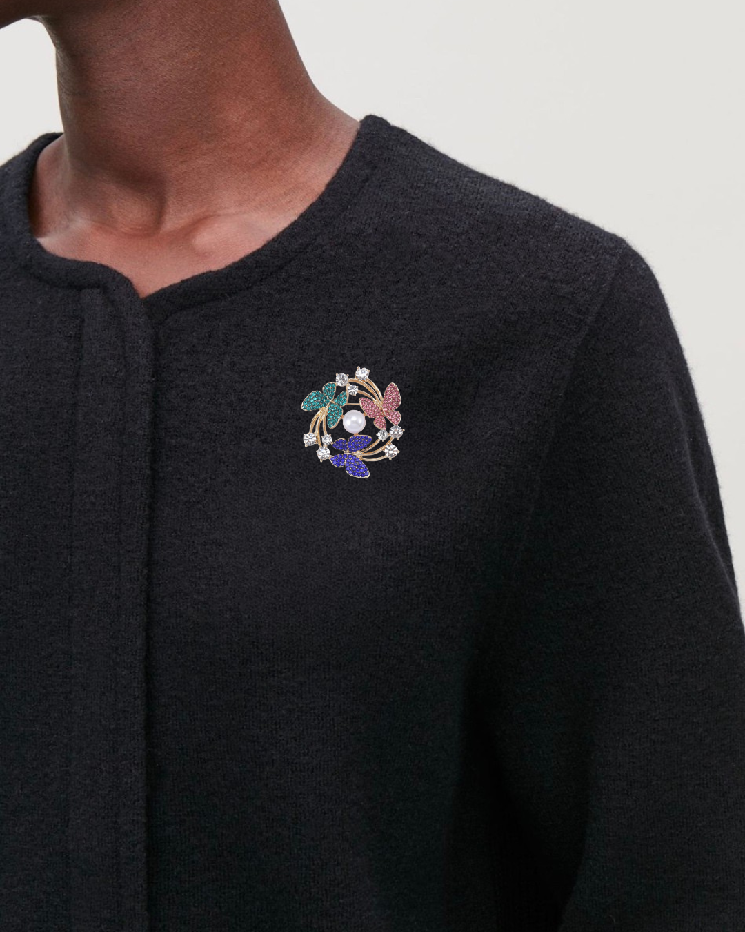 Mirabelle Butterfly Brooch