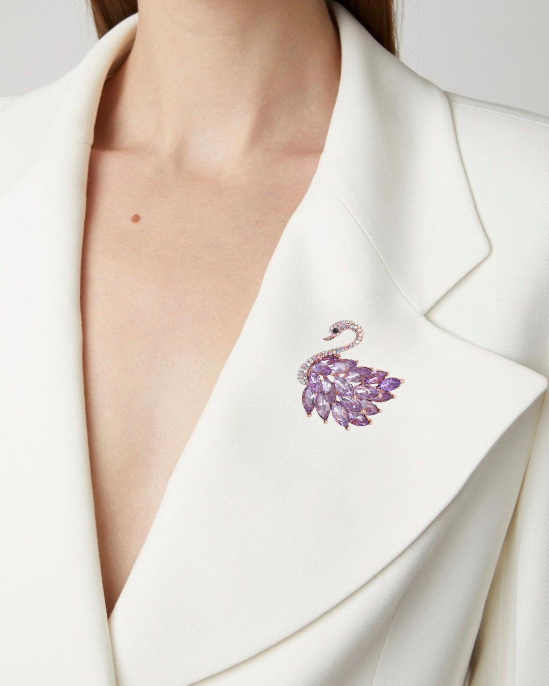 Swan Brooch