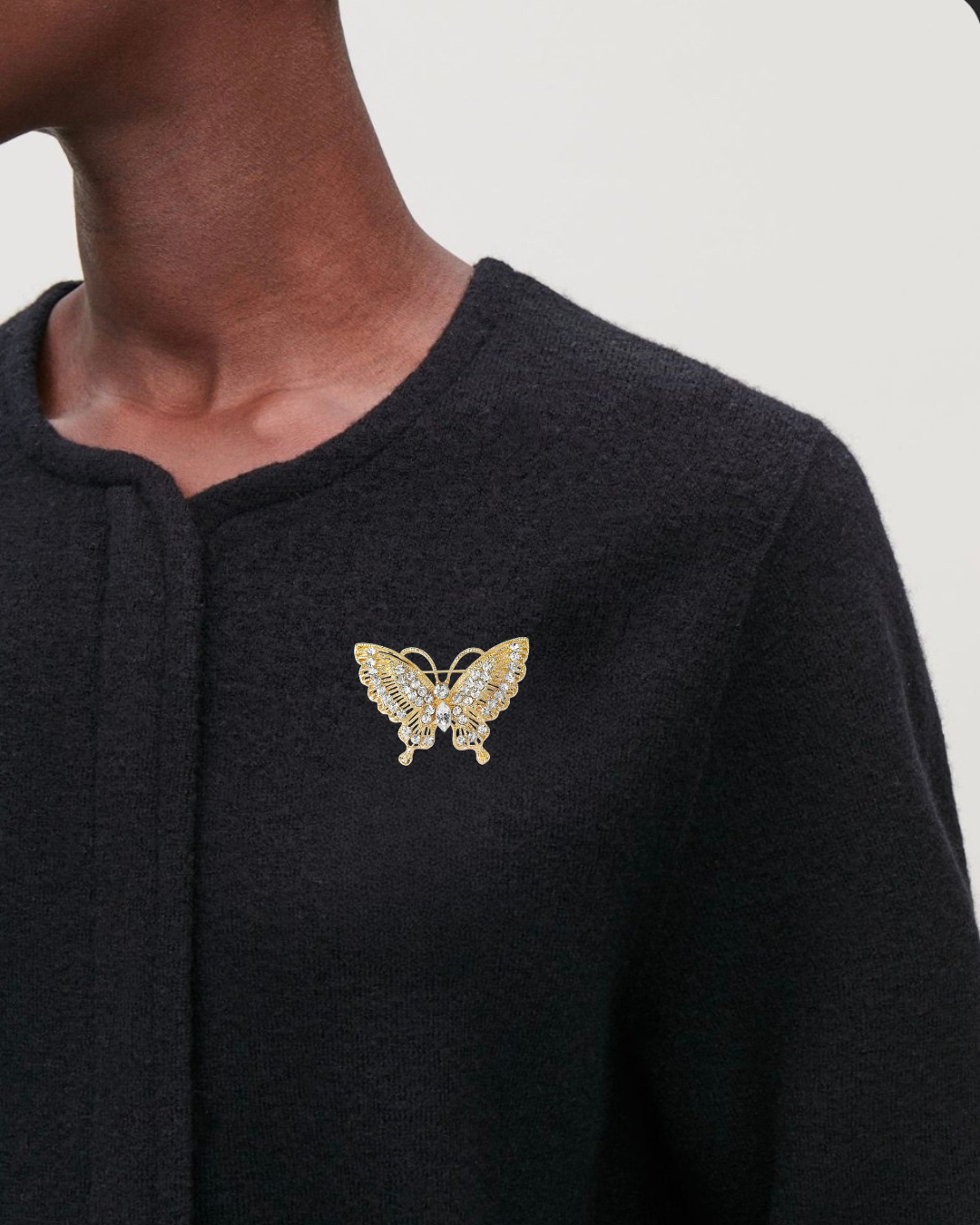 Mariposa Butterfly Brooch